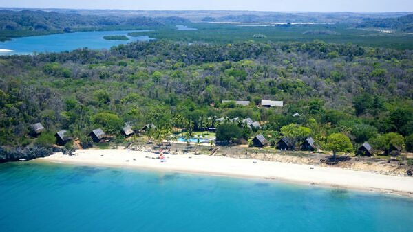 Anjajavy-le-Lodge-anjajavy aerial peninsula lodge david rogers 1